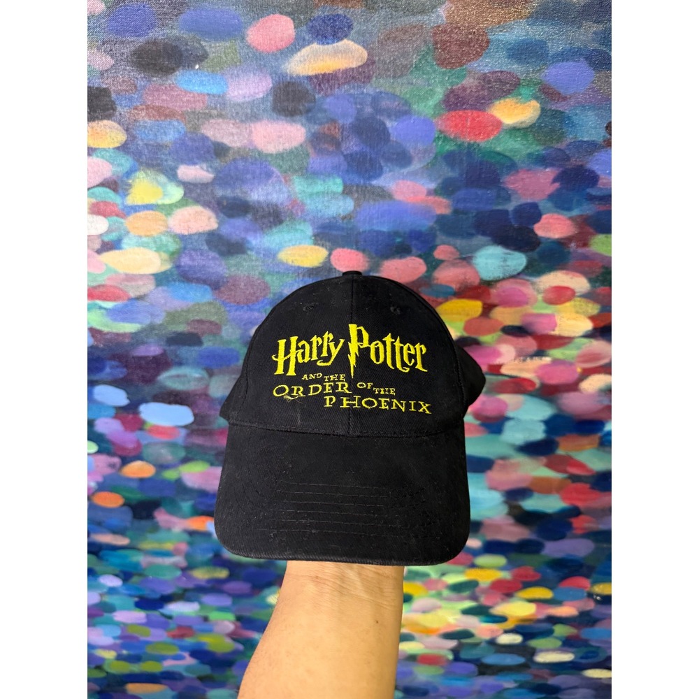Harry Potter Order of the Phoenix Scholastic Book Fair Hat Black Vintage 2003